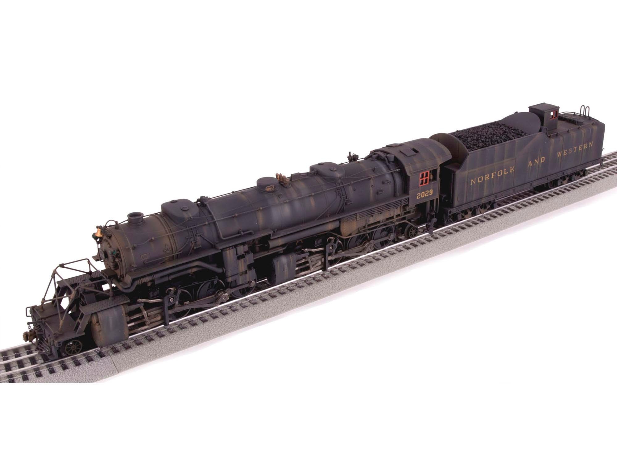 Weathered Norfolk & Western LEGACY USRA 2-8-8-2 Y-3 Steam